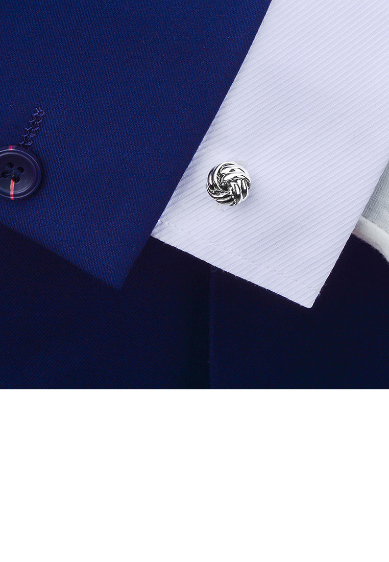 Fashion Elegant Chinese Knot Twist Cufflinks