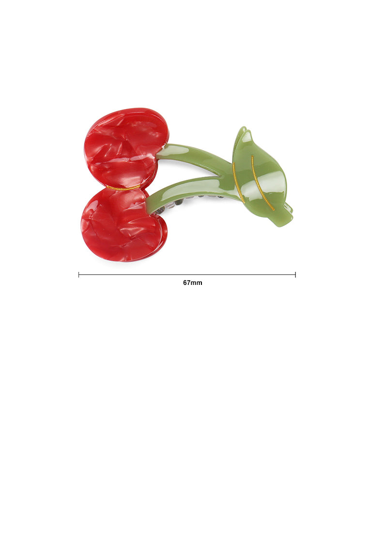 Sweet And Cute Cherry Hair Claw - Elegant Hairpiece