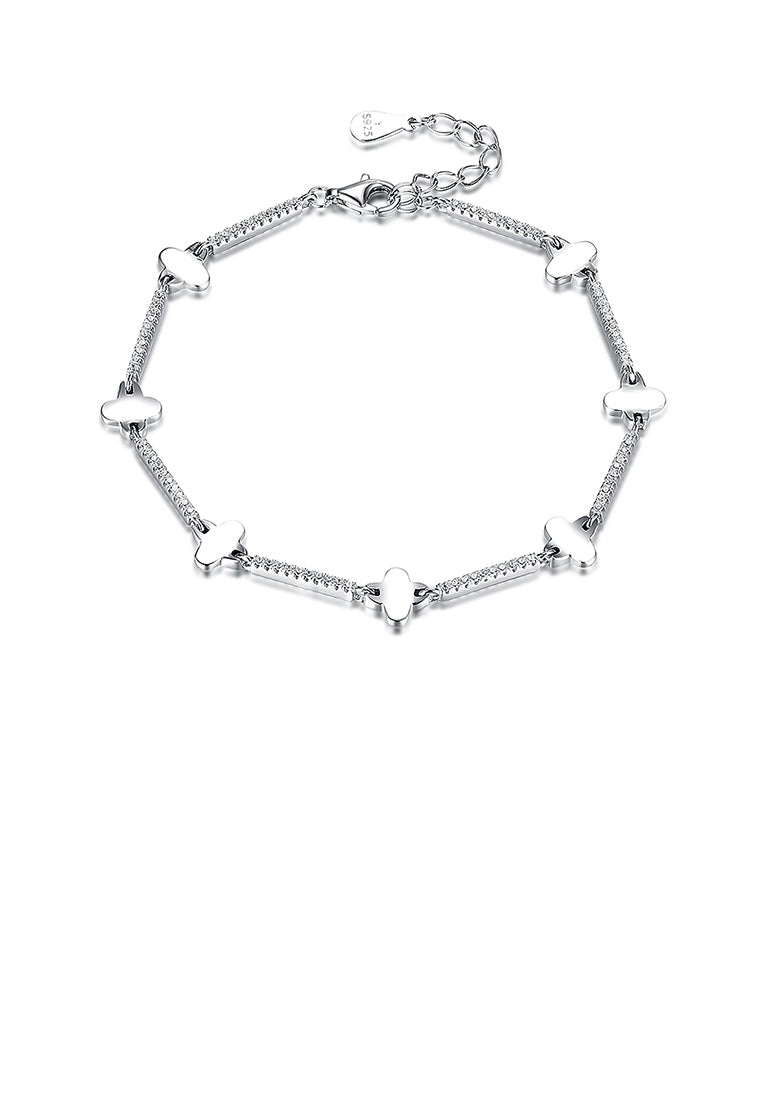 925 Sterling Silver Simple Elegant Fashion Bracelet