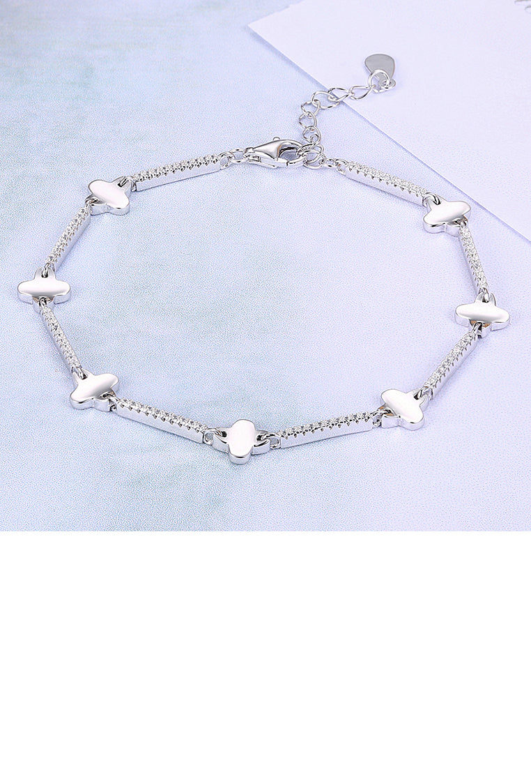 925 Sterling Silver Simple Elegant Fashion Bracelet
