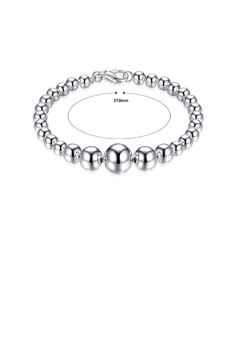 Simple and Fashion Rosary Beads Round Bracelet