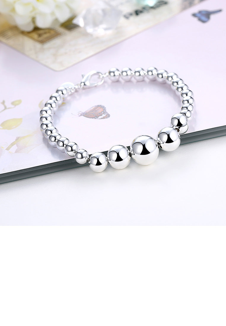 Simple and Fashion Rosary Beads Round Bracelet