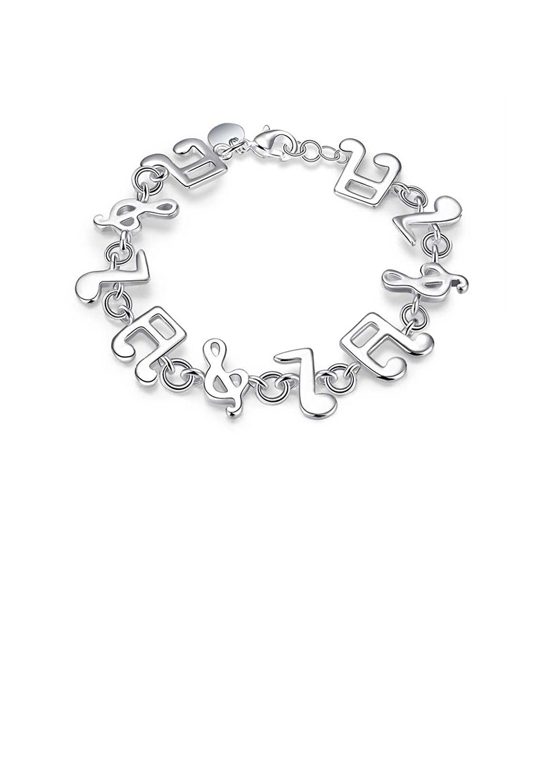 Simple and Fashion Note Bracelet