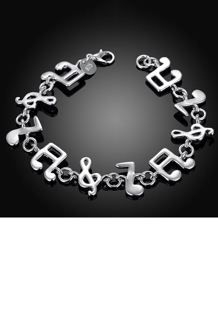 Simple and Fashion Note Bracelet