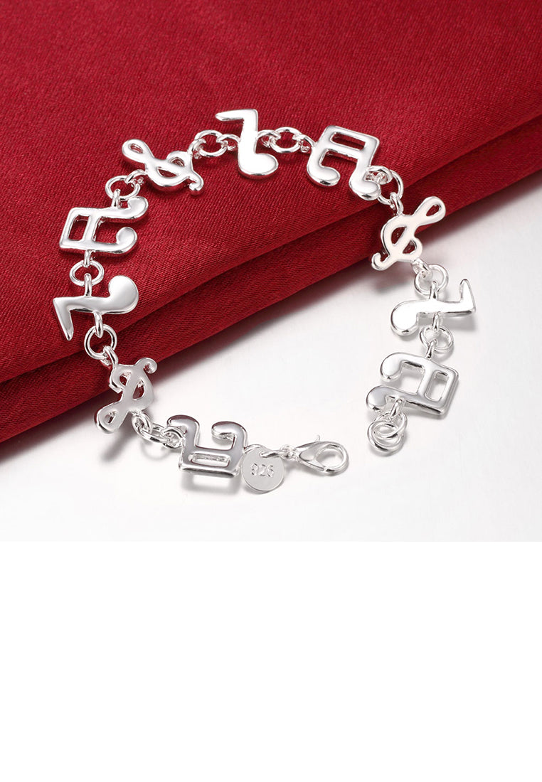 Simple and Fashion Note Bracelet