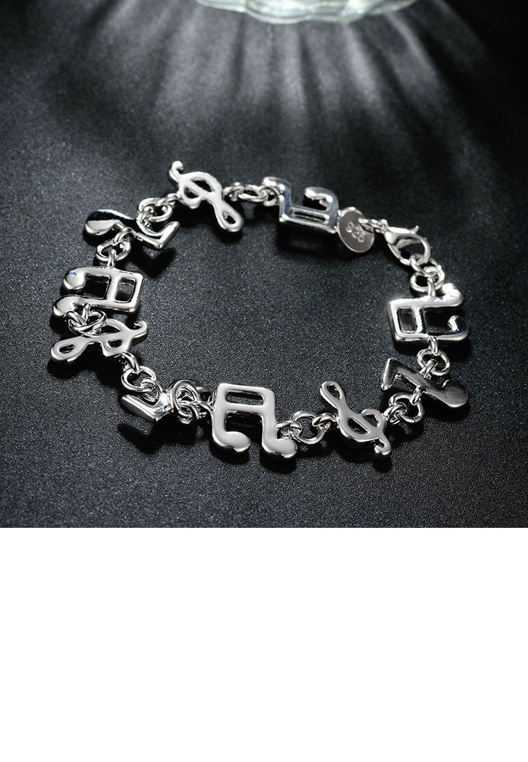 Simple and Fashion Note Bracelet