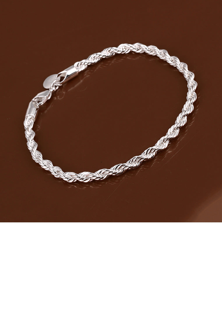 Fashion Simple Geometric Twisted Rope Bracelet
