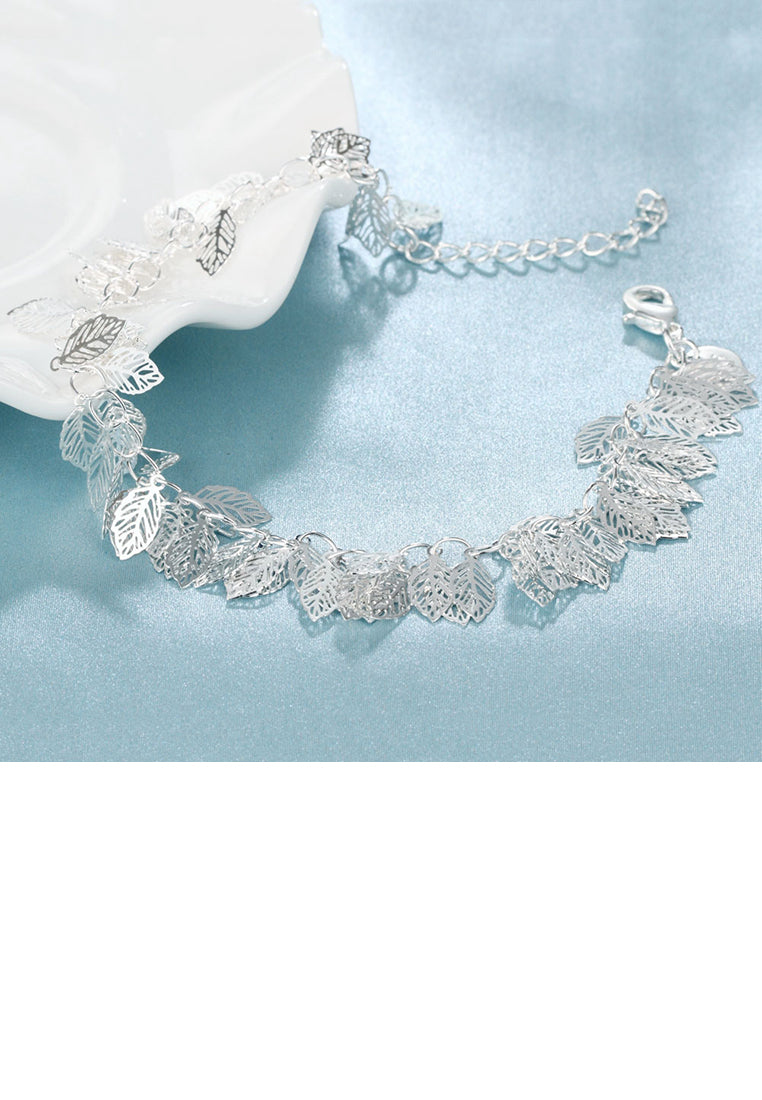 Fashion Hollow Leaf Bracelet