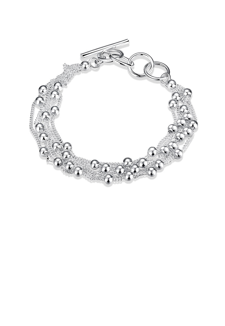 Fashion Multi-layer Ball Bead Bracelet