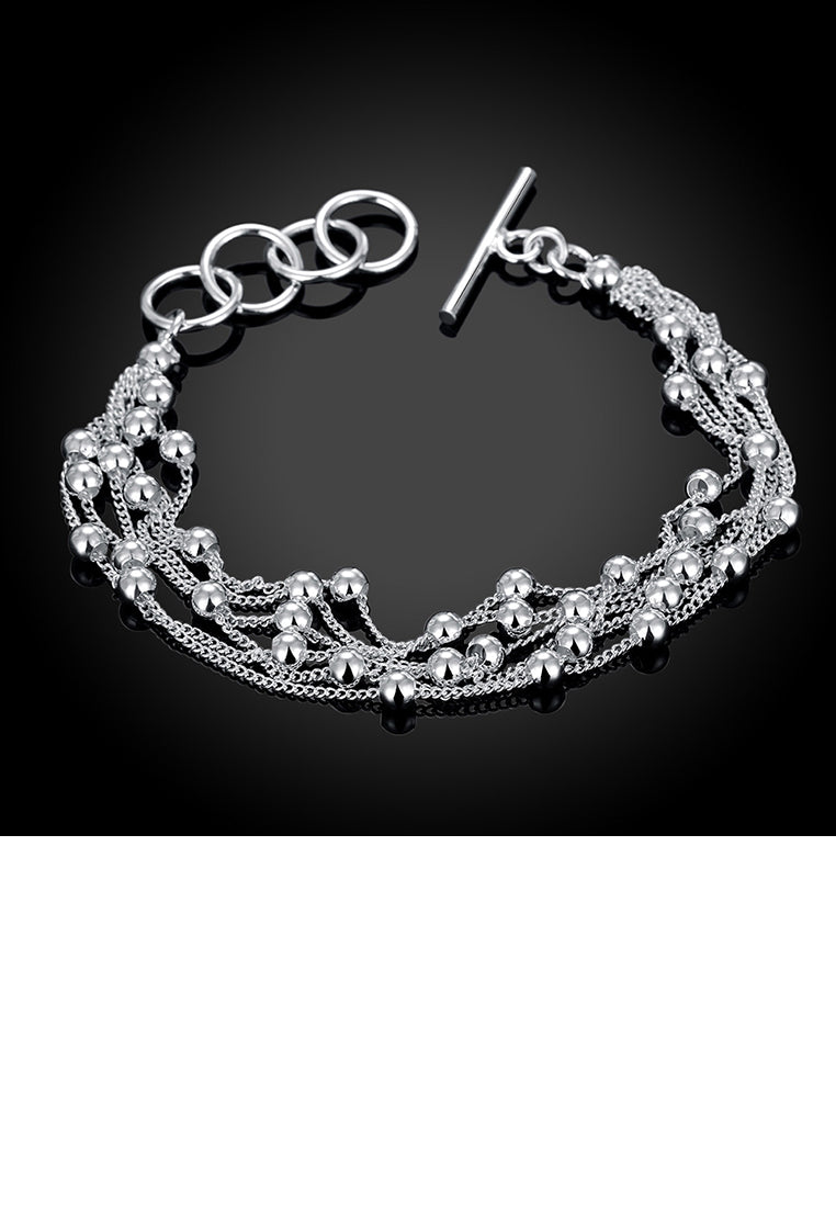 Fashion Multi-layer Ball Bead Bracelet