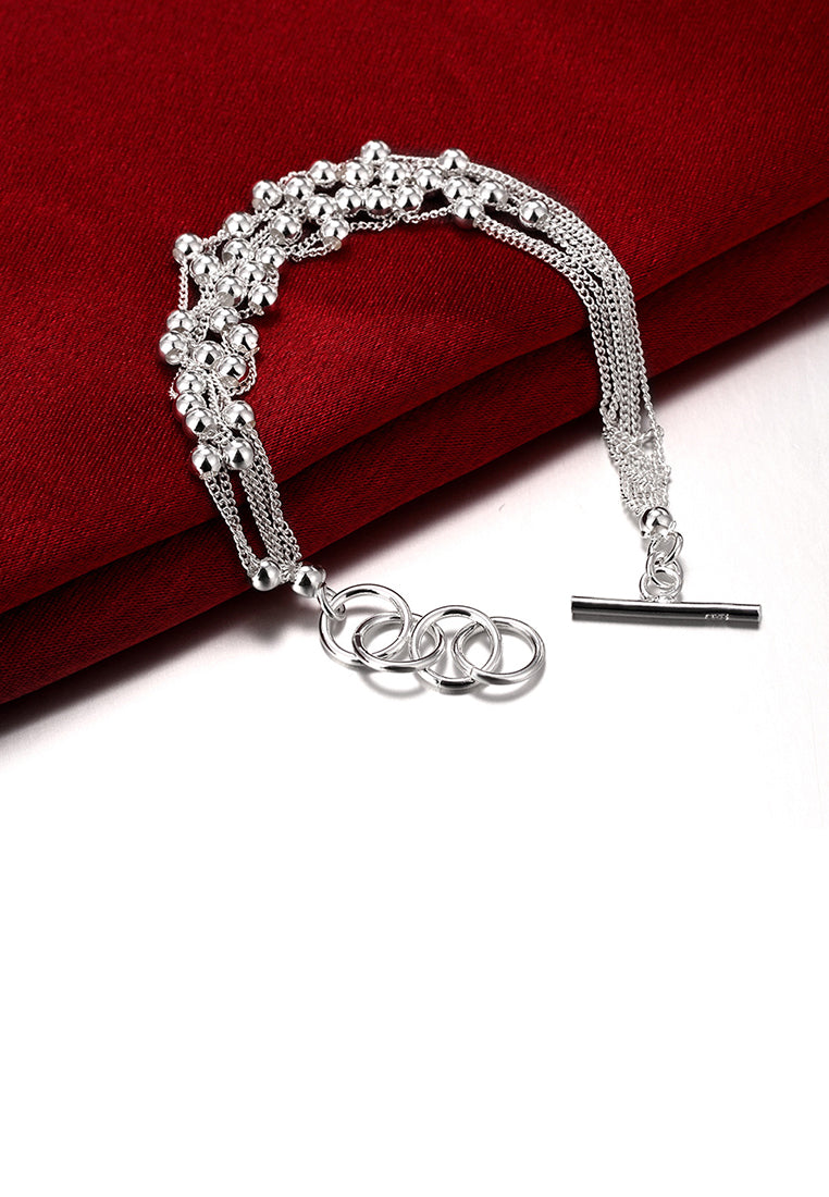 Fashion Multi-layer Ball Bead Bracelet