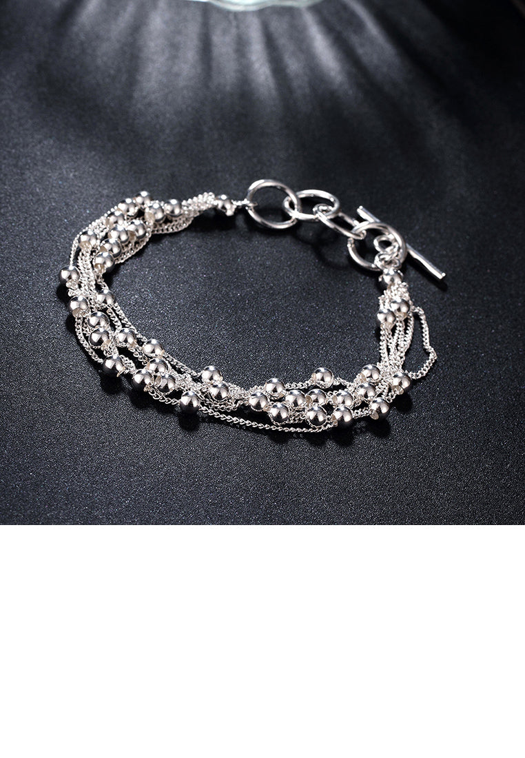 Fashion Multi-layer Ball Bead Bracelet