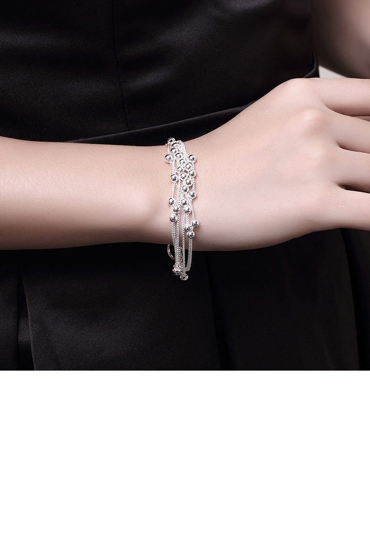 Fashion Multi-layer Ball Bead Bracelet