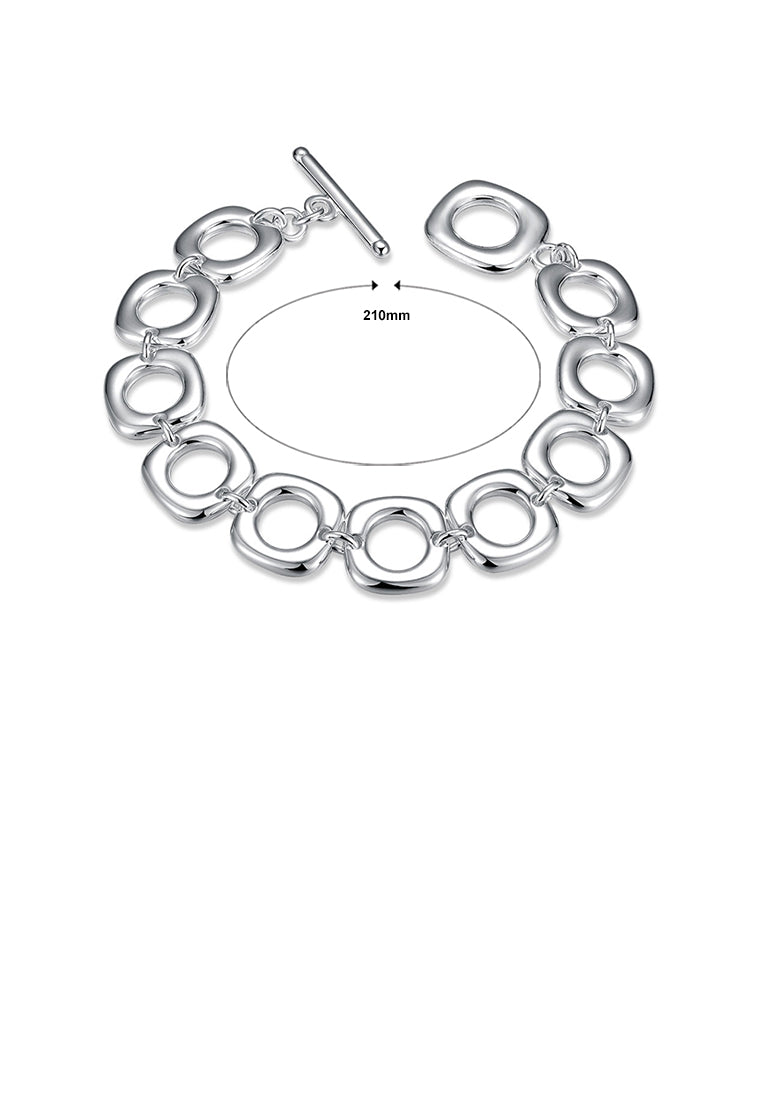 Simple Geometric Square Bracelet