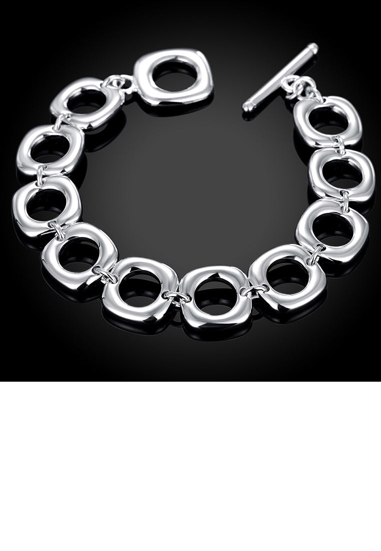 Simple Geometric Square Bracelet