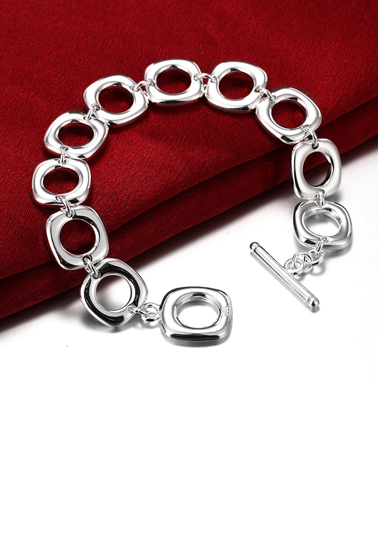 Simple Geometric Square Bracelet