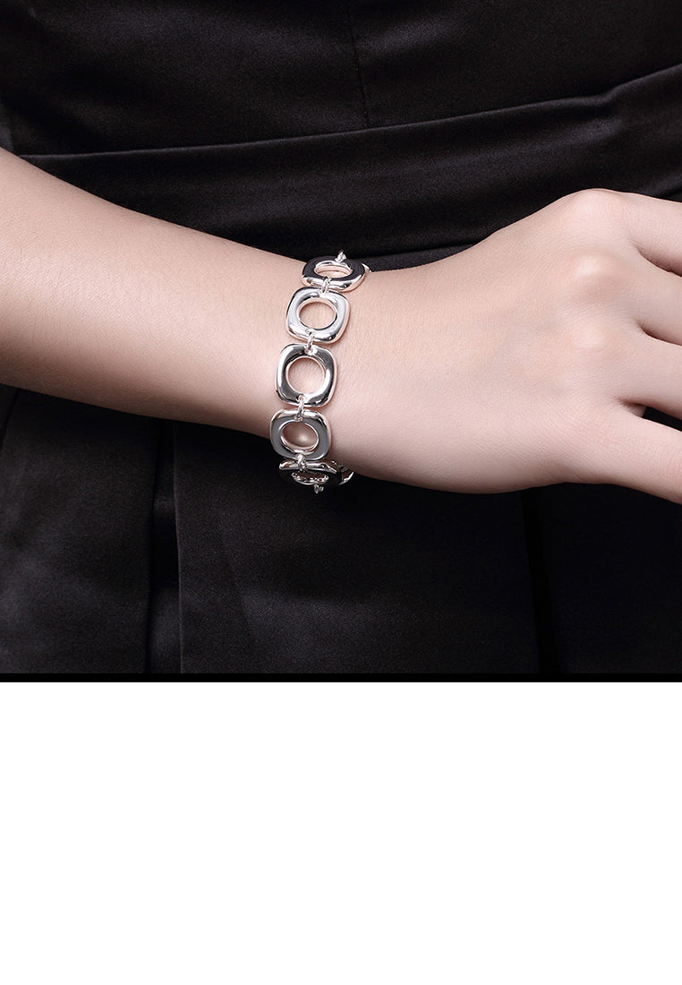 Simple Geometric Square Bracelet