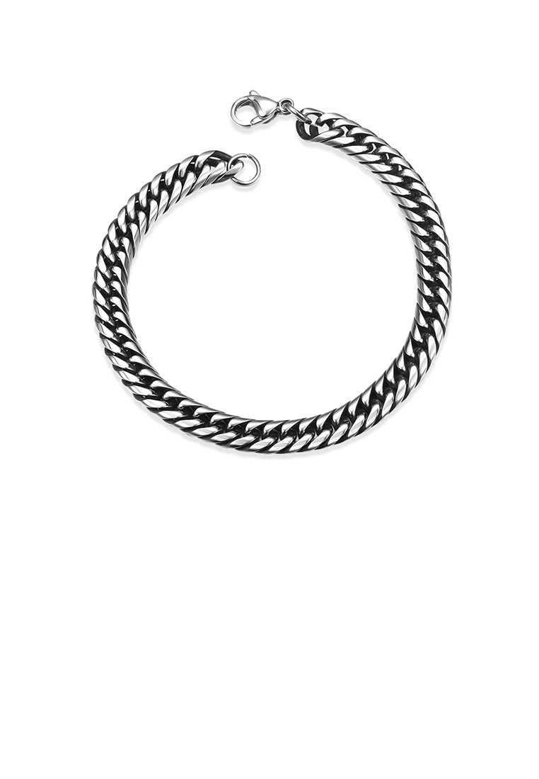 Fashion Simple 7mm 316L Stainless Steel Bracelet