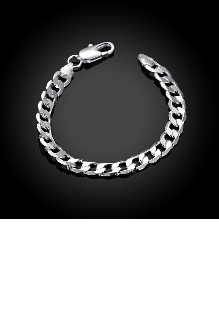 Simple Geometric Sideways Bracelet