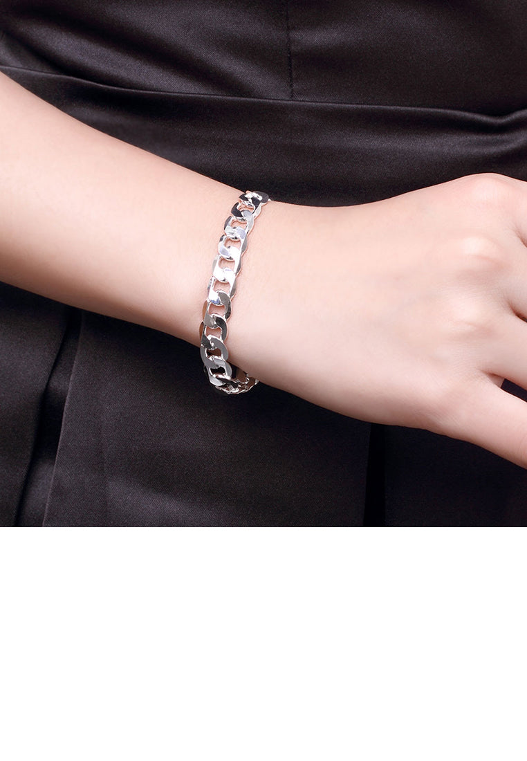 Simple Geometric Sideways Bracelet