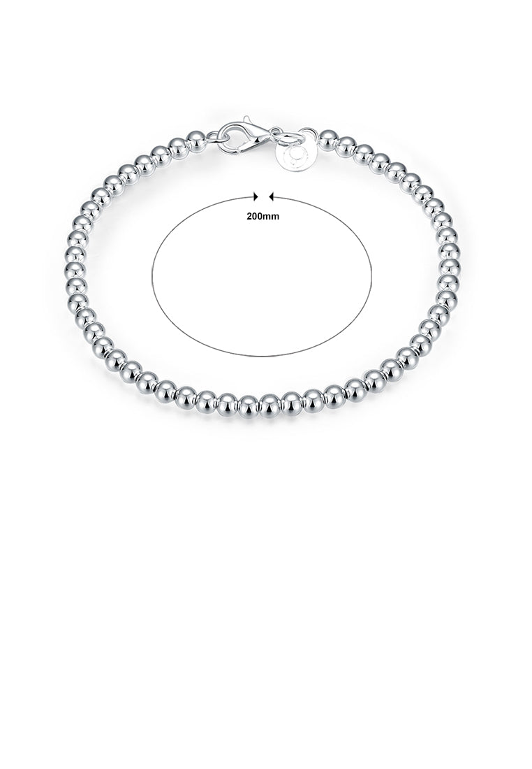 Simple Geometric Ball Bead Bracelet