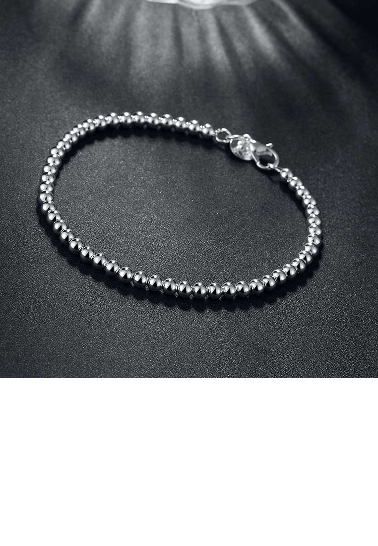 Simple Geometric Ball Bead Bracelet