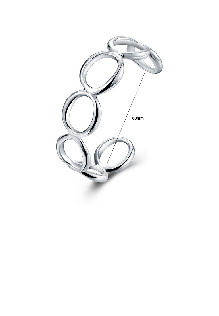 Simple Geometric Circle Bracelet