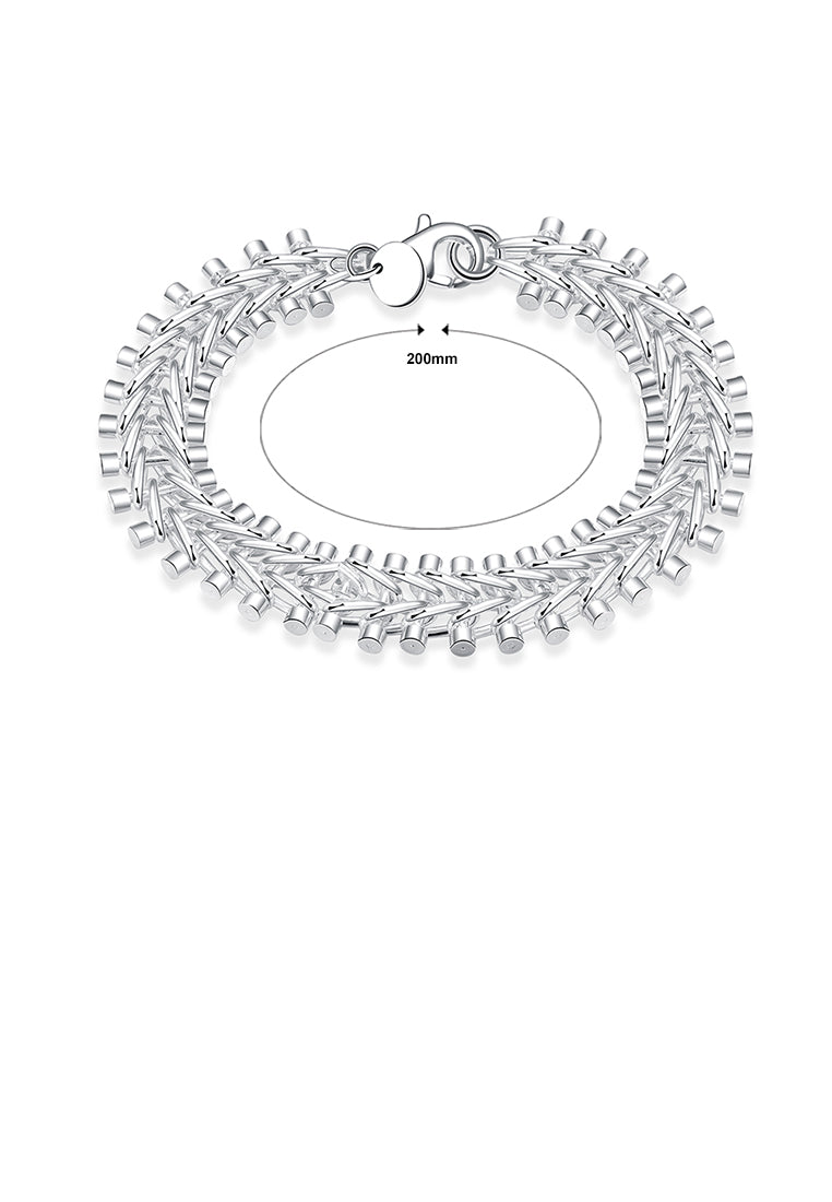 Simple Fish Bone Bracelet