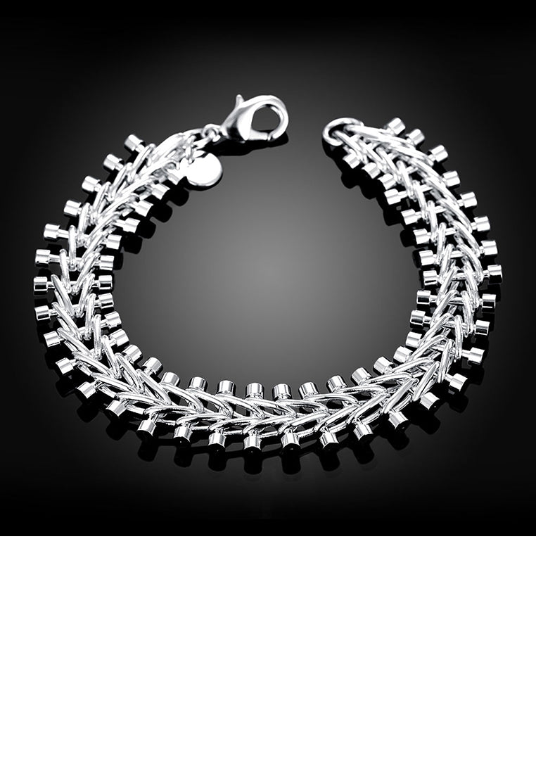 Simple Fish Bone Bracelet