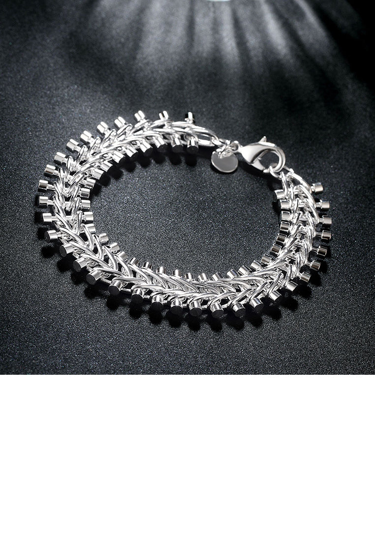 Simple Fish Bone Bracelet