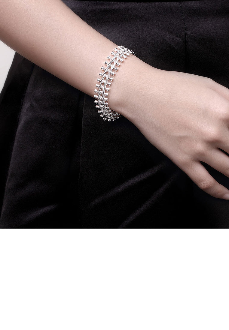 Simple Fish Bone Bracelet