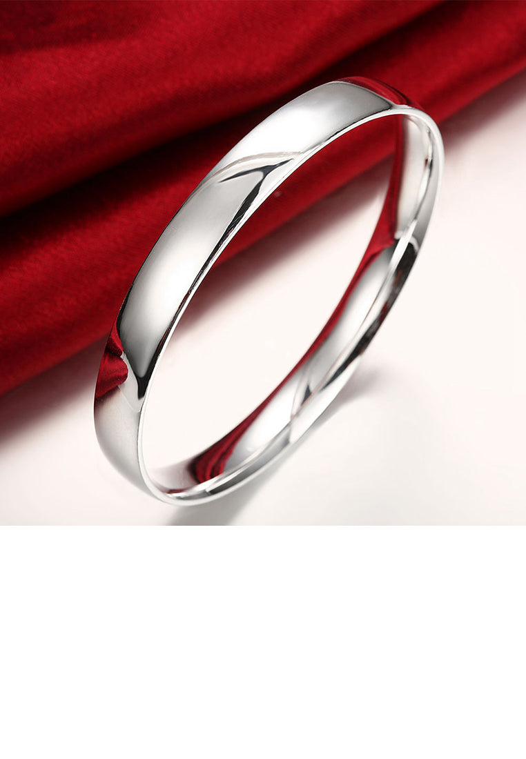 Fashion Simple Geometric Round Bangle