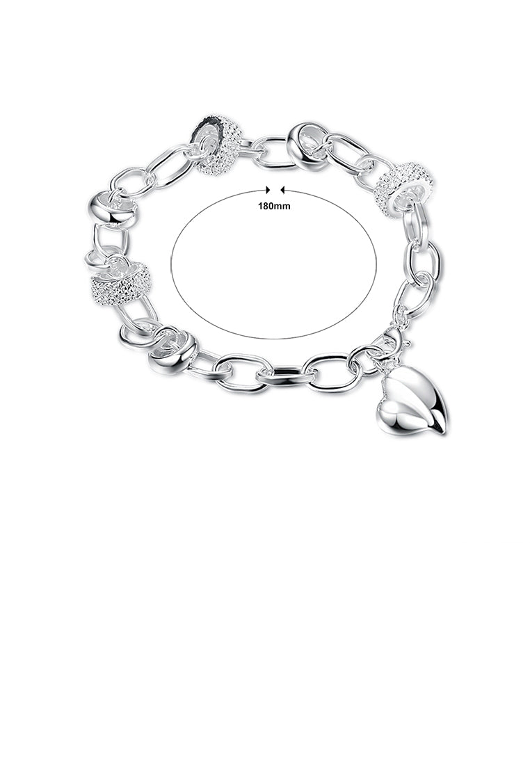 Elegant Heart Bracelet