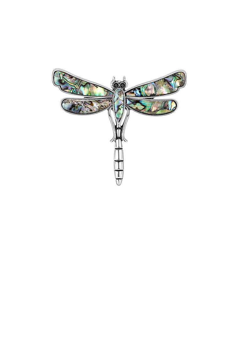 Fashion and Elegant Dragonfly Shell Brooch