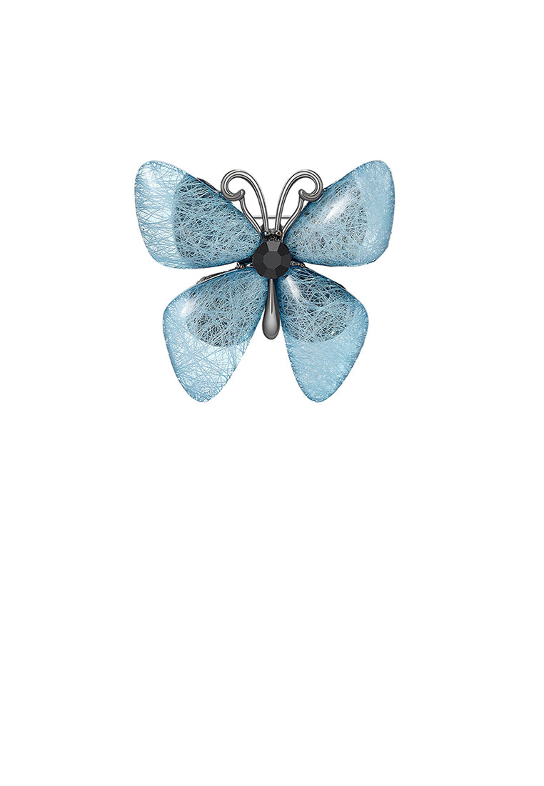 Fashion and Elegant Blue Butterfly Brooch