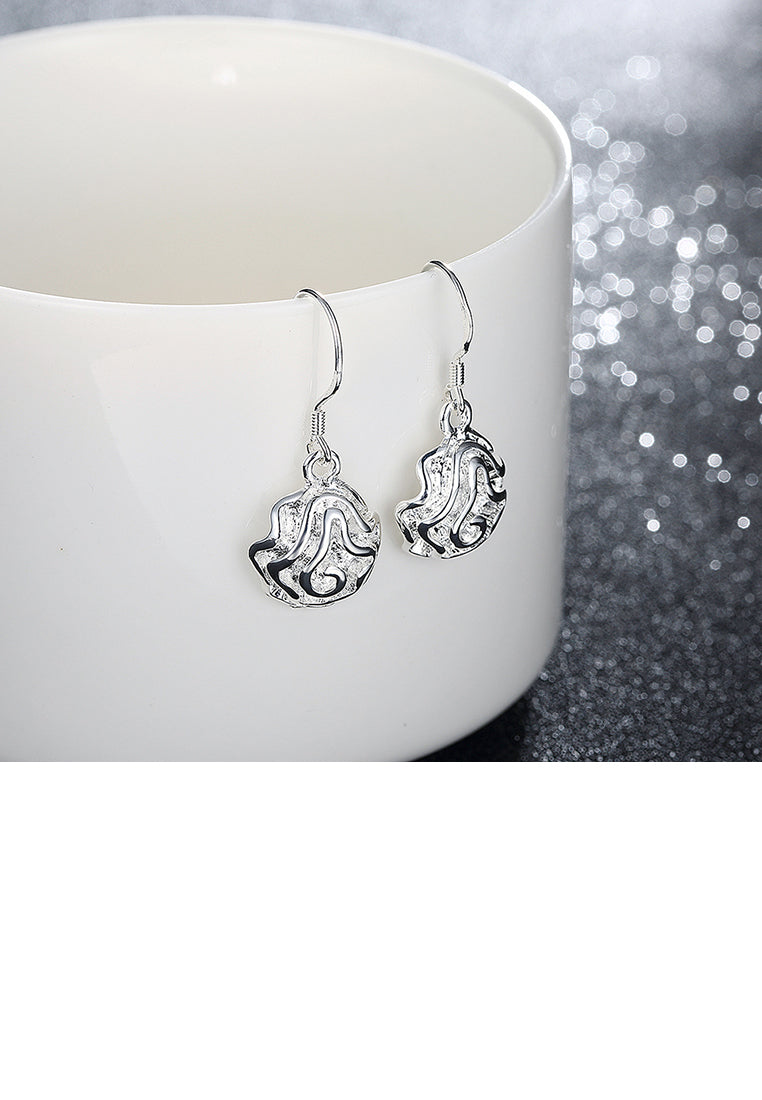 Elegant Romantic Fashion Rose Flower Earrings