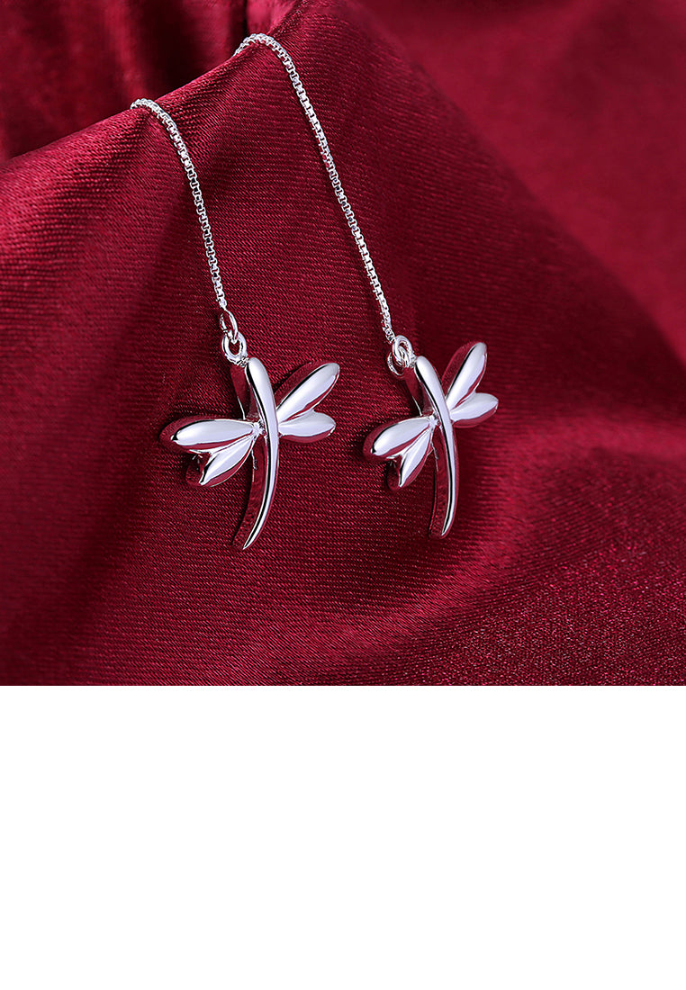Simple Dragonfly Earrings