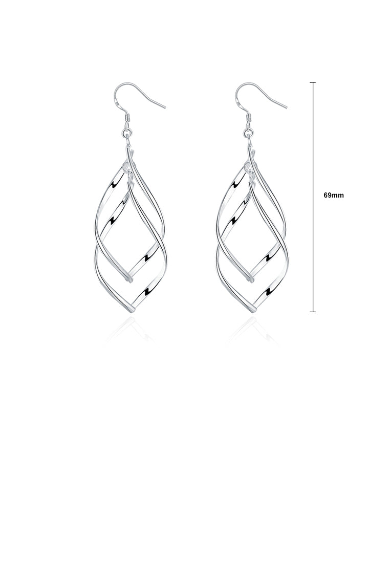 Fashion Banana Leaf Earrings