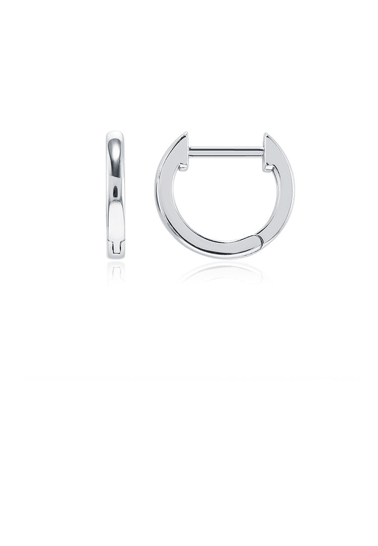 Simple and Fashion Geometric Circle Stud Earrings