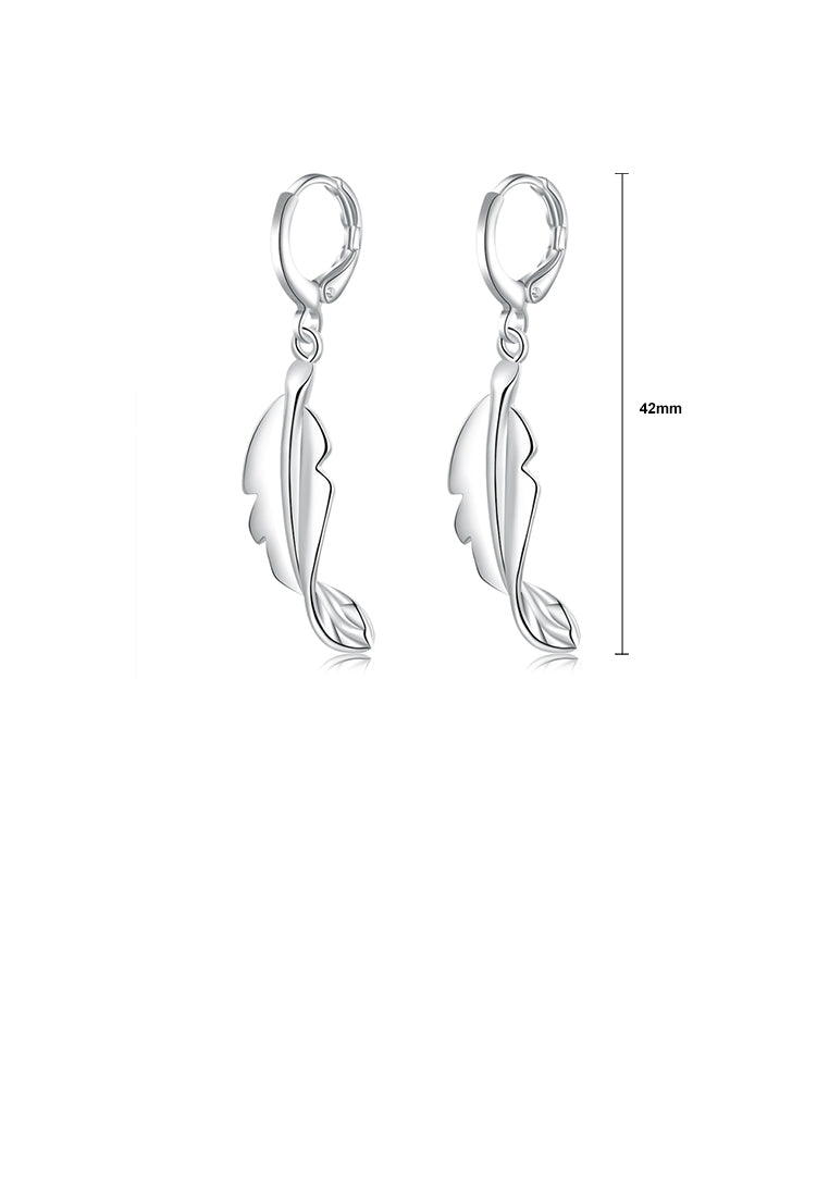 Simple Leaf Earrings