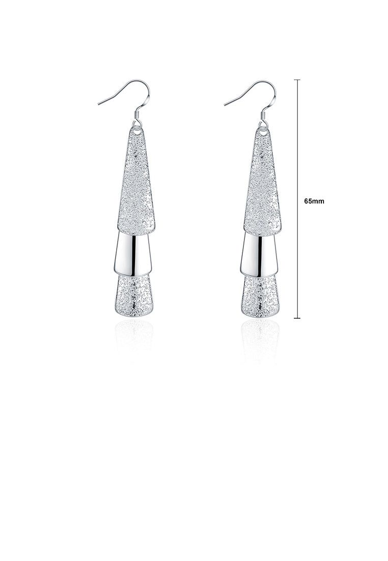 Fashion Geometric Triangle Earrings