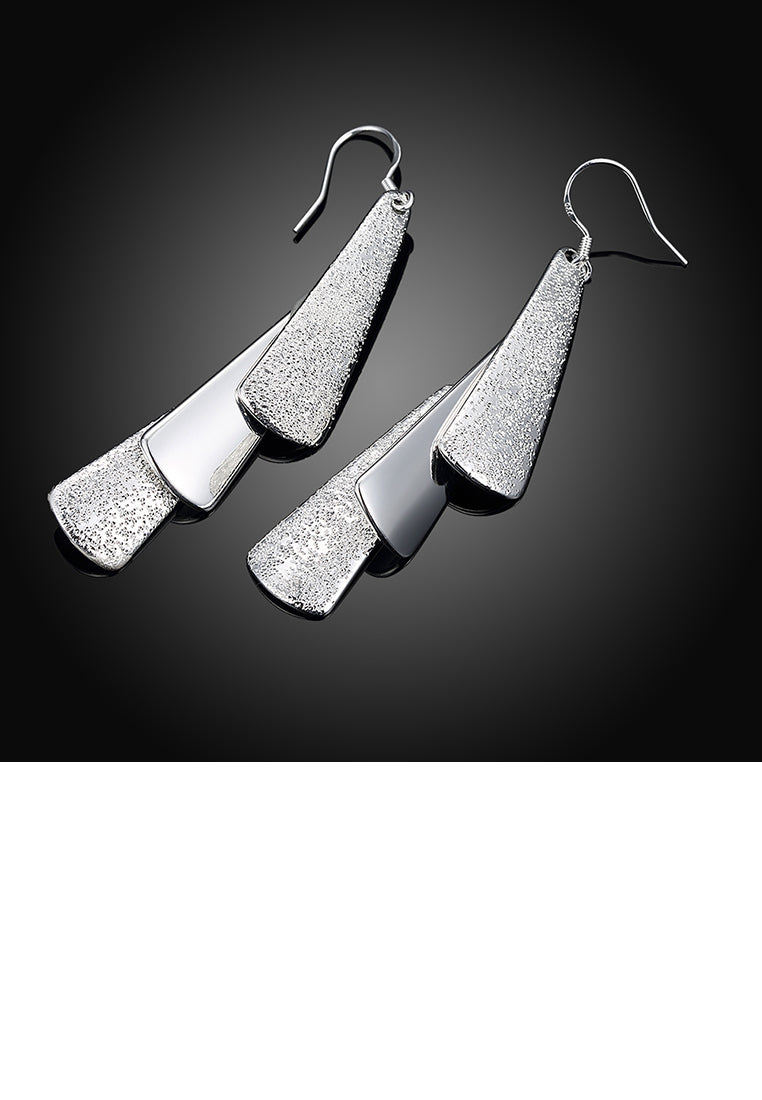 Fashion Geometric Triangle Earrings