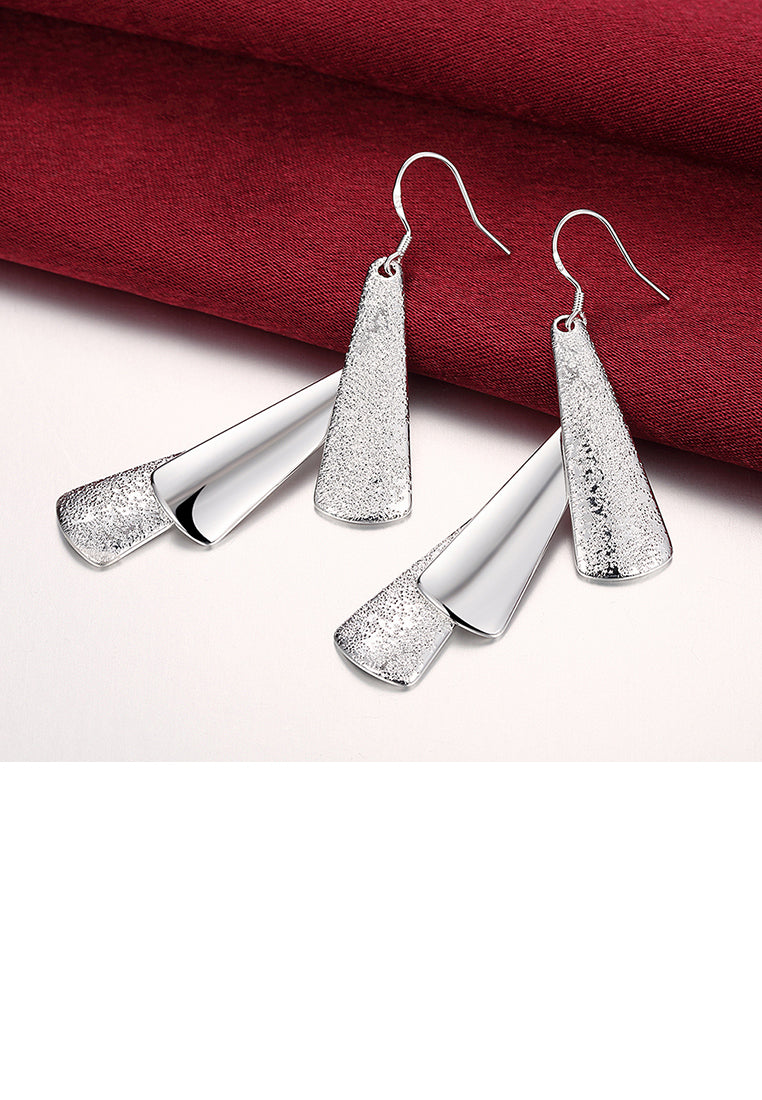 Fashion Geometric Triangle Earrings