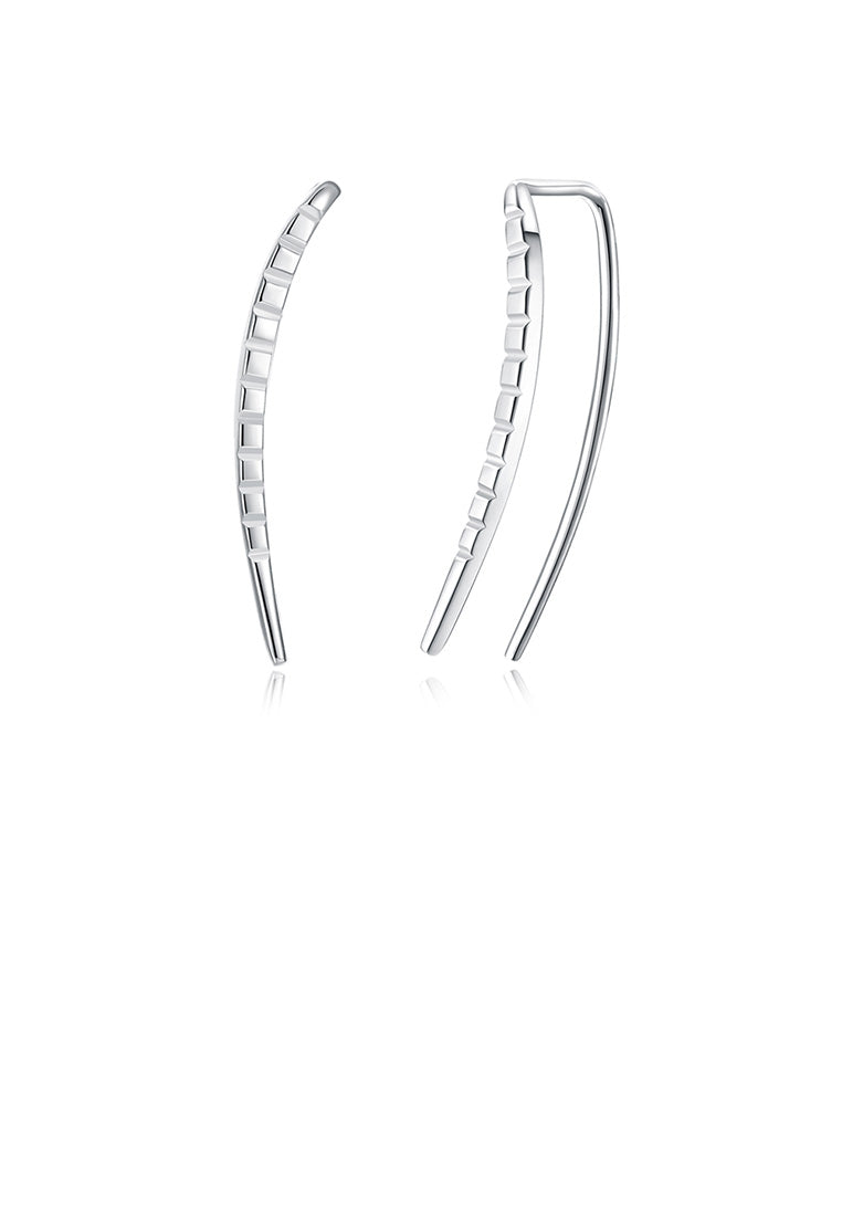 925 Sterling Silver Simple Earrings