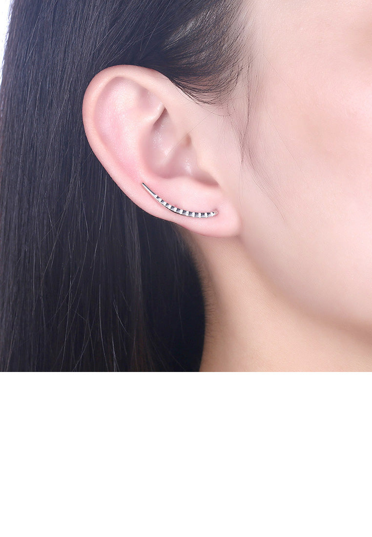 925 Sterling Silver Simple Earrings