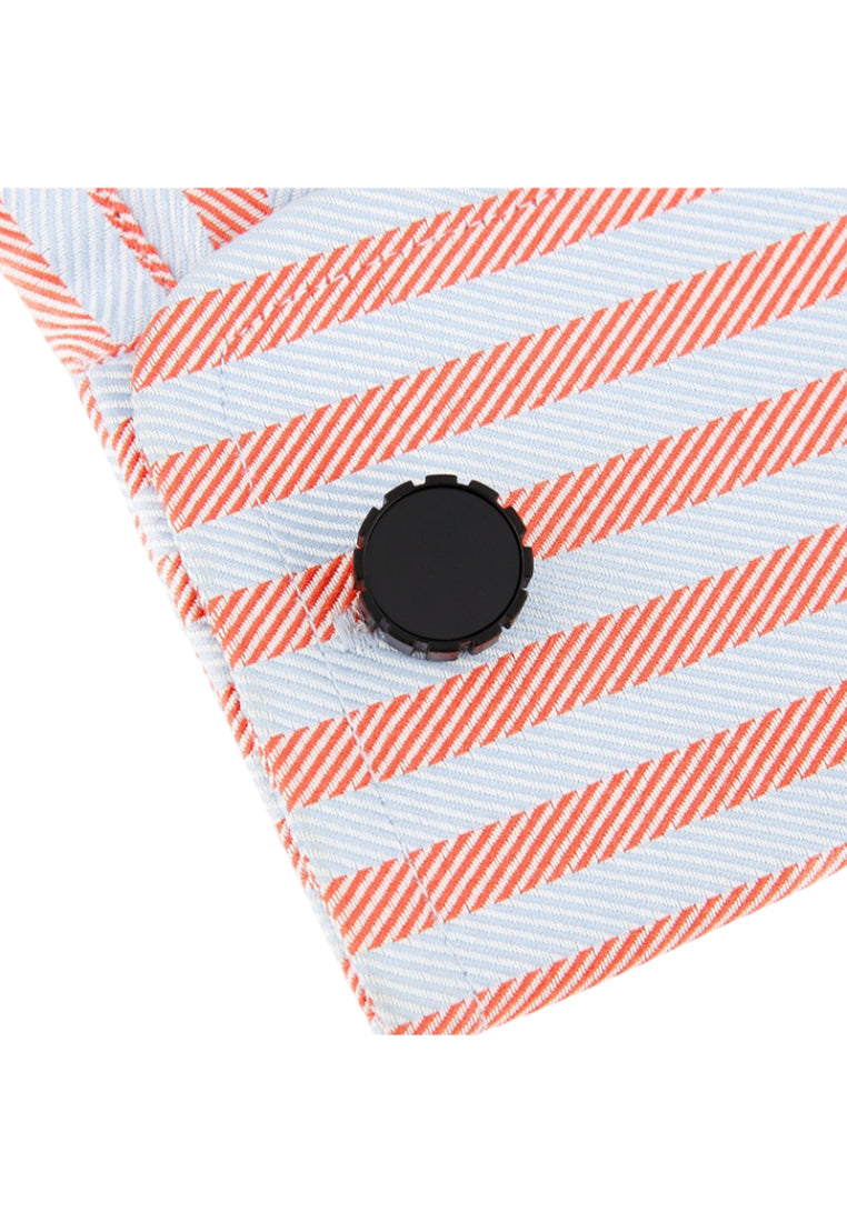 Men's Cufflinks High Quality Cool Sand Black Round Shirt Sleeve Nails