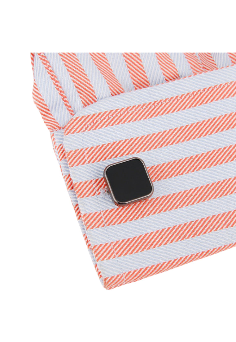 Men's Cufflinks High Quality Cool Black Square Oil Drop Shirt Sleeve Nails