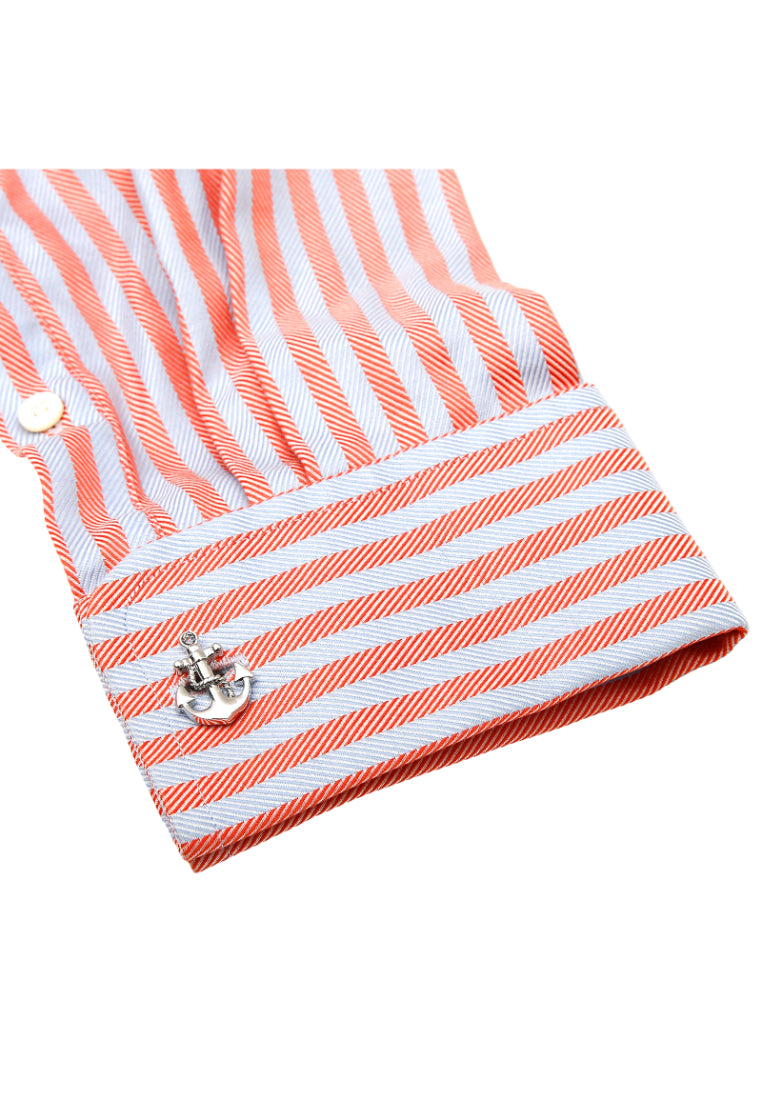 Men's Cufflinks Personality French Anchor Silver Copper Shirt Cuff Nails