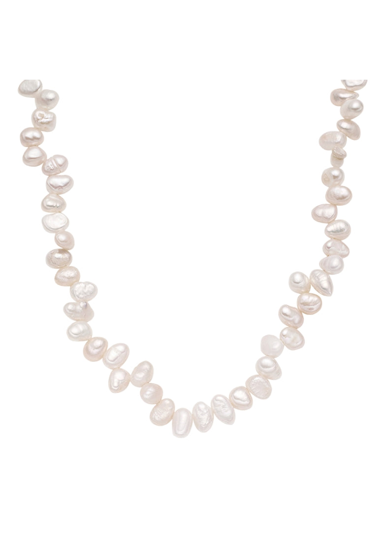 Baroque Pearl S925 Silver Necklace