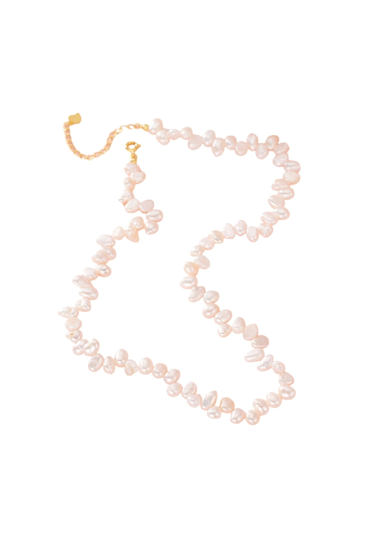 Baroque Pearl S925 Silver Necklace